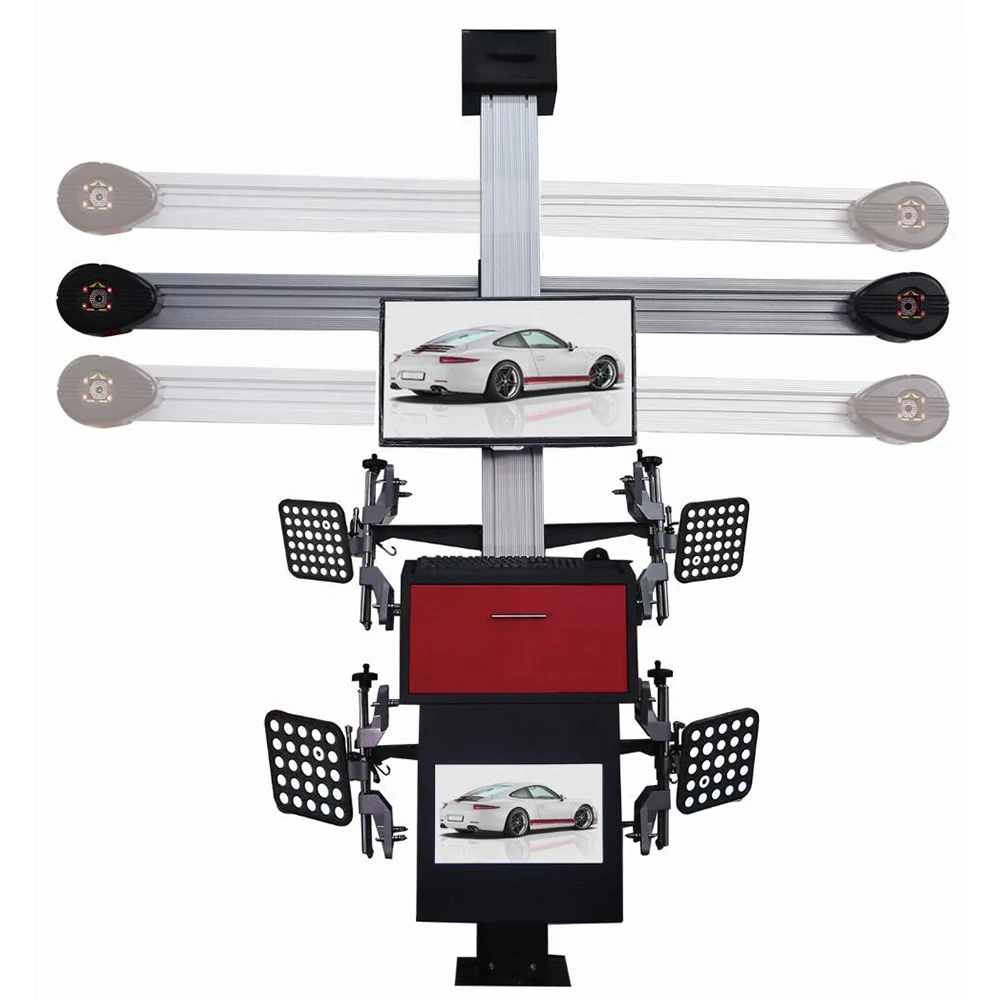 Automatic tracking 3D wheel alignment machine wheel aligner