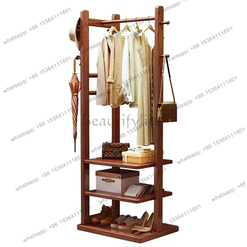 Portable Stores Coat Racks Floor Modern Hotel Luxury Nordic Storage Coat Racks Organizer Wooden Porte Manteau Salon Furniture