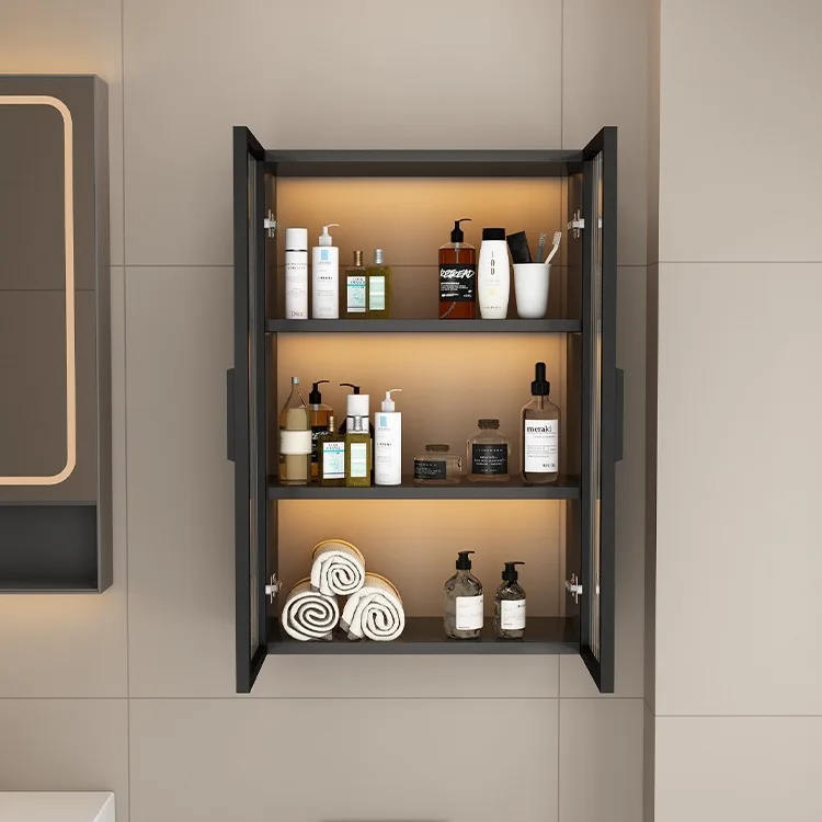 

Bathroom, Shampoo, Body Wash, Shelves, Space Aluminum