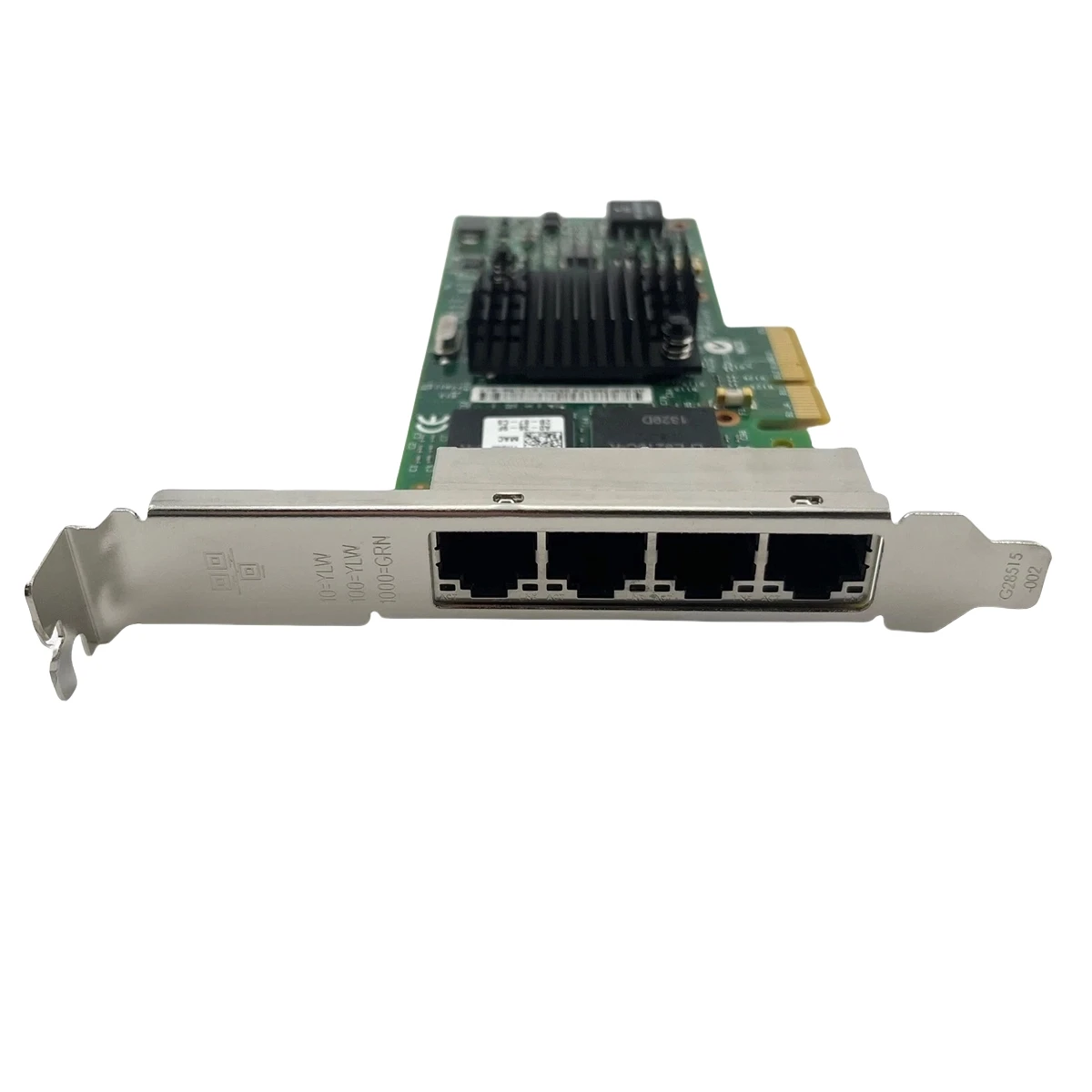 تقريبا جديد ديل إنتل I350-T4 PCIe 2.1X4 4 منافذ RJ45 محول خادم إيثرنت K9CR1 THGMP 9YD6K X8DHT T34F4 0NWK2