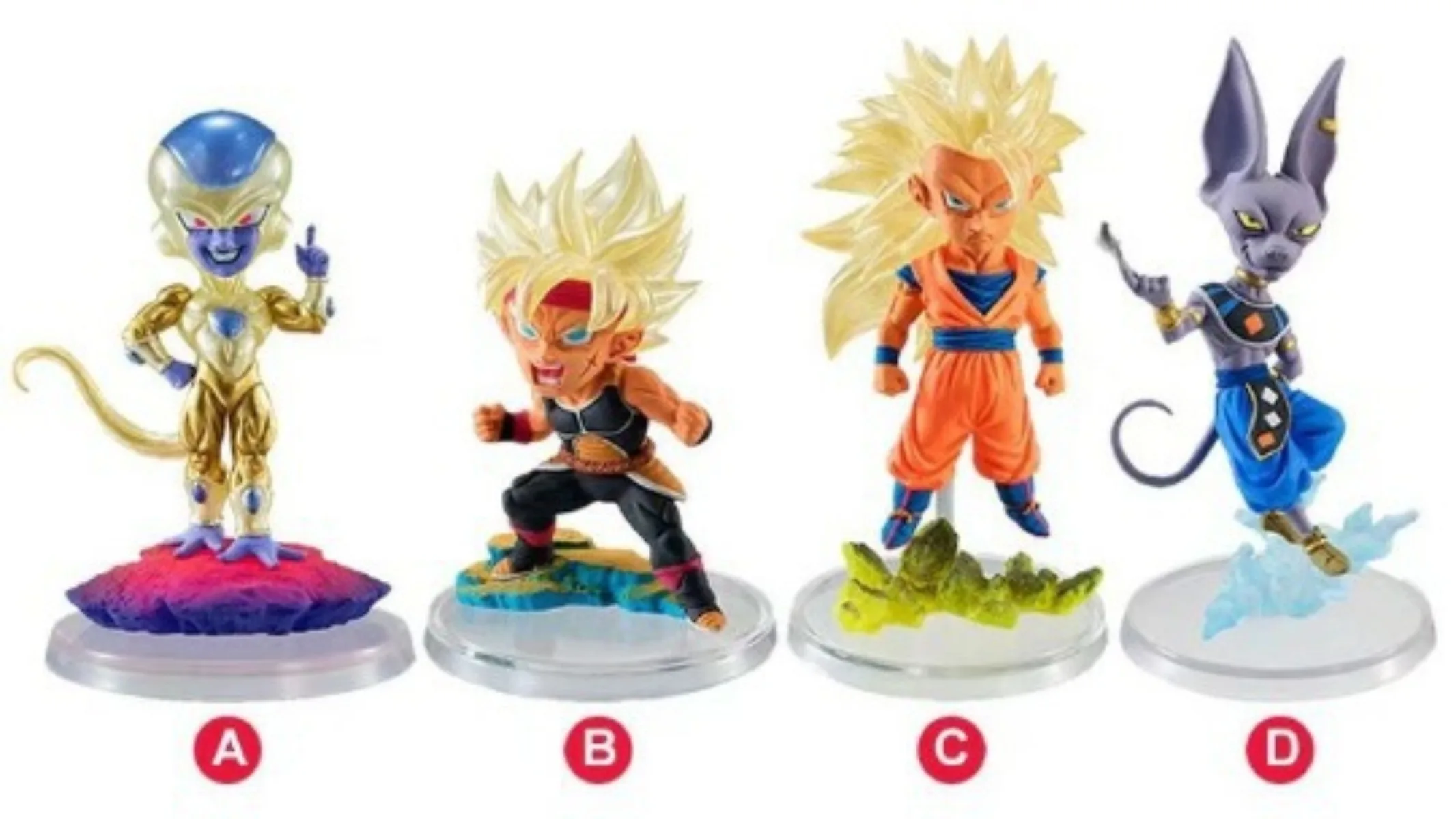 DRAGON BALL Z Torankusu Vegeta IV Beerus Son Goku Frieza Krillin Android 17 18 Anime Action Figure Model Car Ornaments Gifts