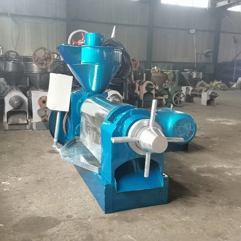 6Yl-165型可動式業務用油圧搾油機（菜種、ピーナッツ、クルミ、大豆用）