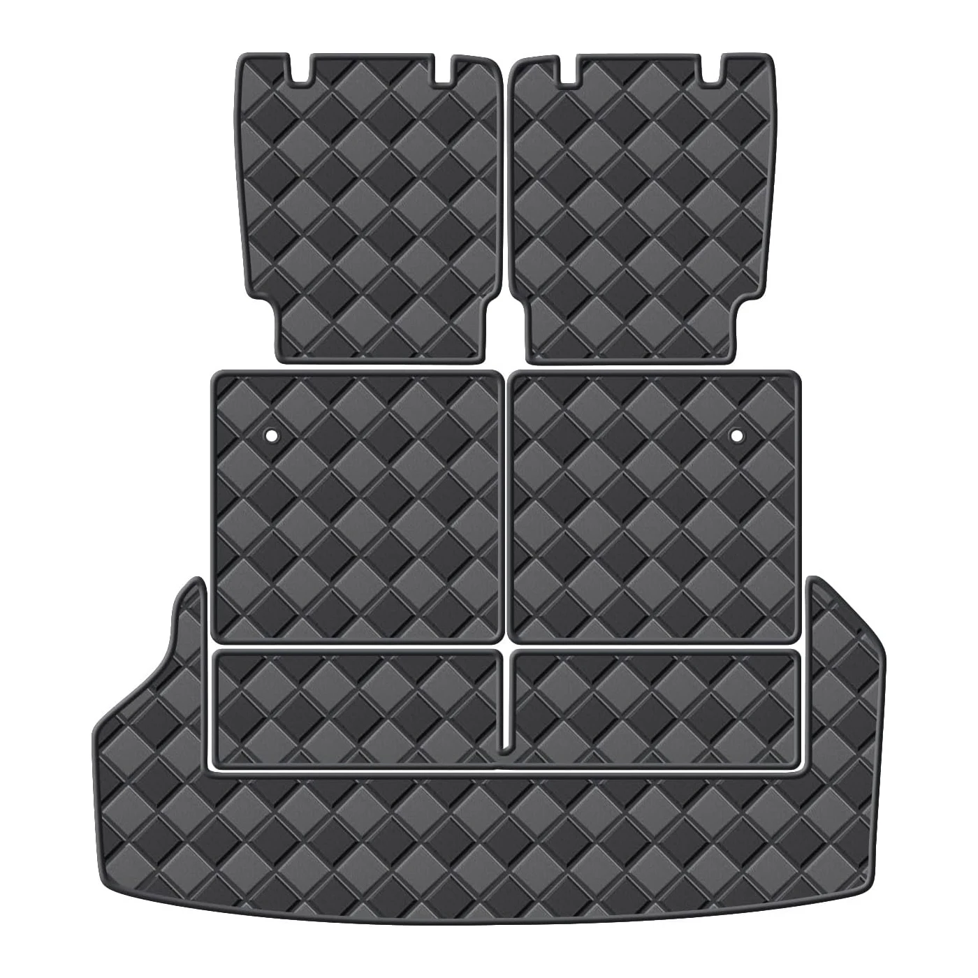 

Car Floor Trunk Cargo Mat for 2008 2013 Toyota Highlander waterproof Liner Antiwear Antidirty