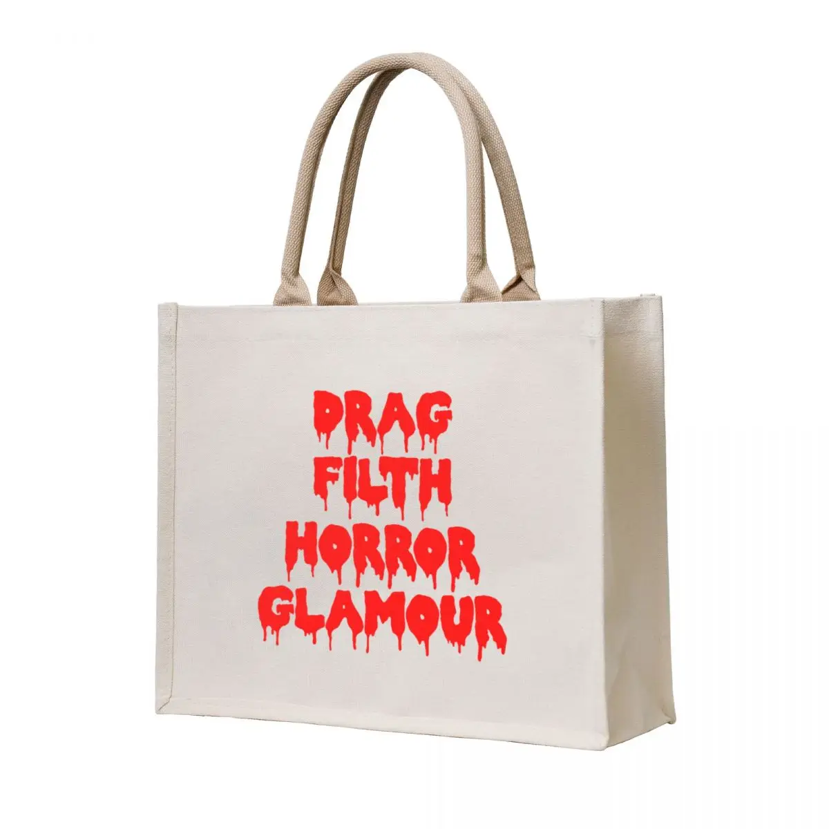 

Drag Filth Horreur Glamour Tote Bag Portable shopping bag canvas shopping bag free delivery bags Big