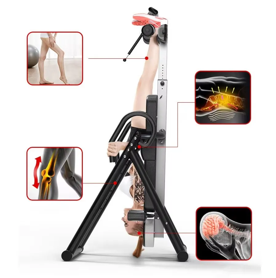 2026 Inflatable Height AdjustmentTherapy Inverted Handstand Machine Fitness Equipment For Gym Home 150kg Load Capacitypromote Sa
