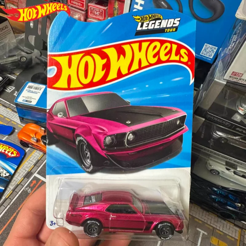 

Original 2026 Hot Wheels 69 FORD MUSTANG BOSS 302 Legends Tour Collector Edition 1:64 Diecast Vehicle Model Scale Collection Car