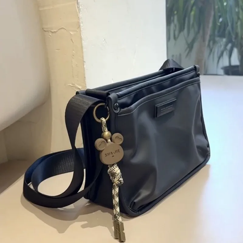 

Crossbody Bag Niche High Sense Neutral Style Casual Cool Small Square Bag Single Shoulder Small Satchel Anti-splashing Water