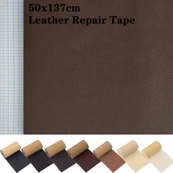 50x137cm Self Adhesive Sofa PU Leather Repair Patches Furniture Leather Tape Repair Vinyl Sticker For Sofa Furniture Car Seat