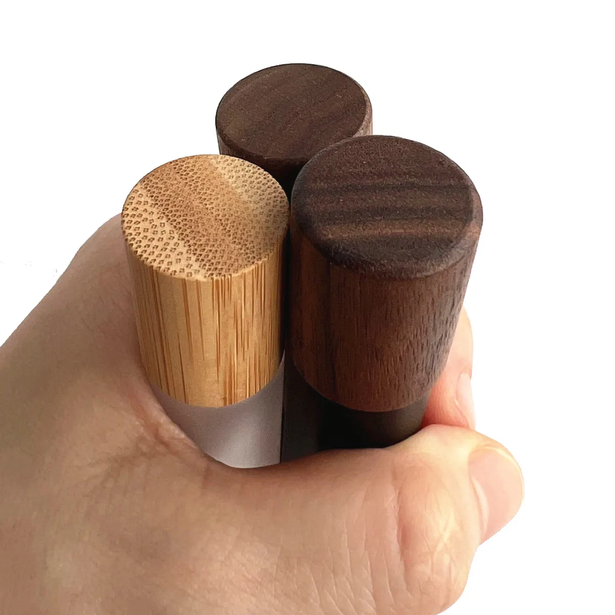 12X 24X 5ML 10ML Glass Essential Oil Roll On Bottles Natural Bamboo Wood Lid Perfume Vials Steel Roller Ball Refillable Portable