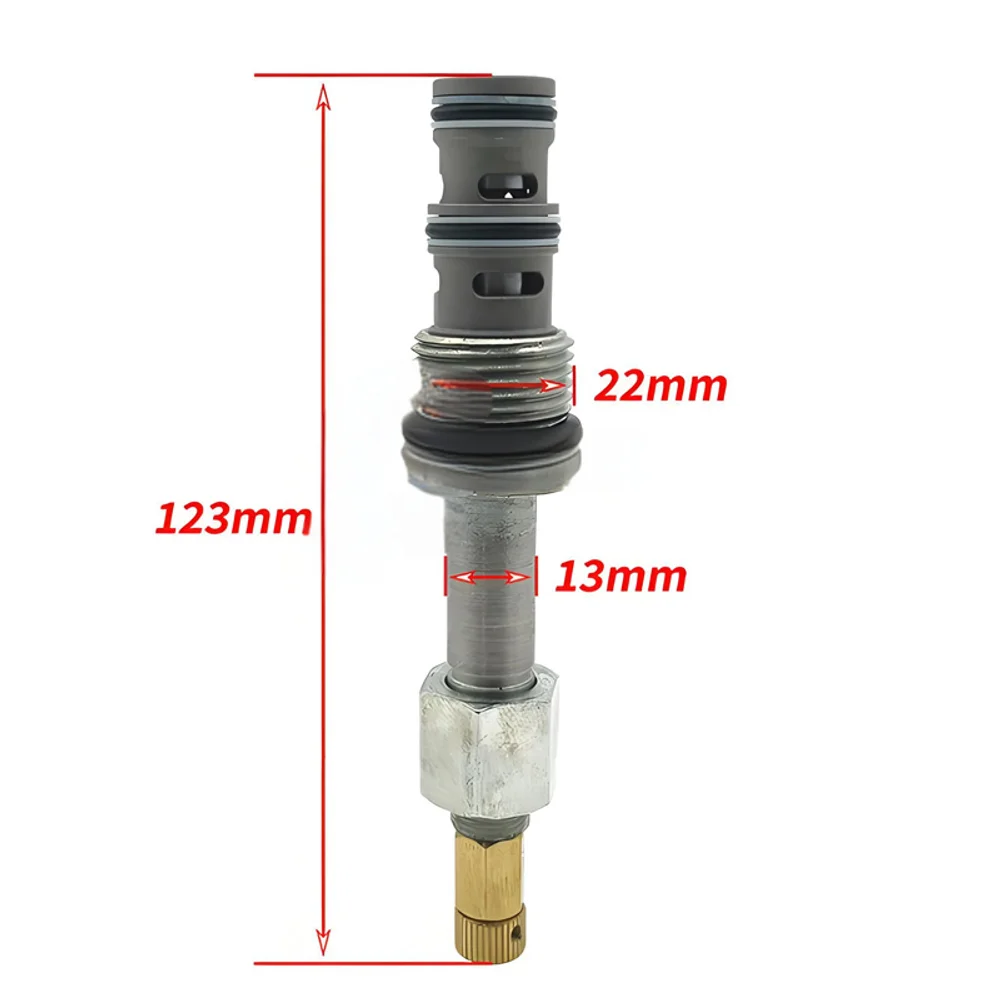 

Suitable for Modern Solenoid Valve Spool Excavator Parts R130W 150-9 225VS Safety Valve Rod Hook Machine Spare Parts