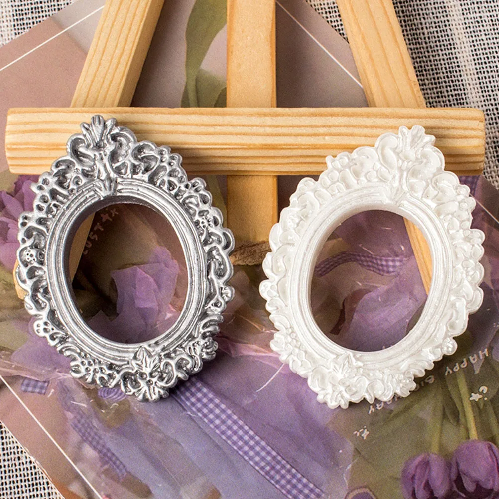 

Simulation Photo Frame Resin Accessories Phone Cover Decoration Mini Craft DIY Phone Case Decor Lightweight Quality