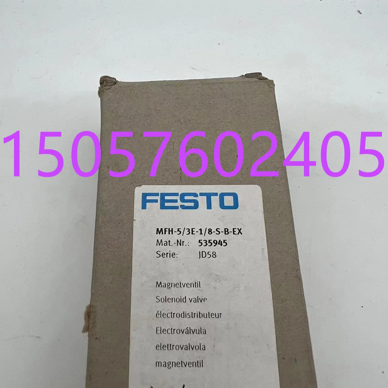 FESTO Festo Solenoid Valve Vuvs-l20-m52-ad-g18-F7-1c1575263 575249