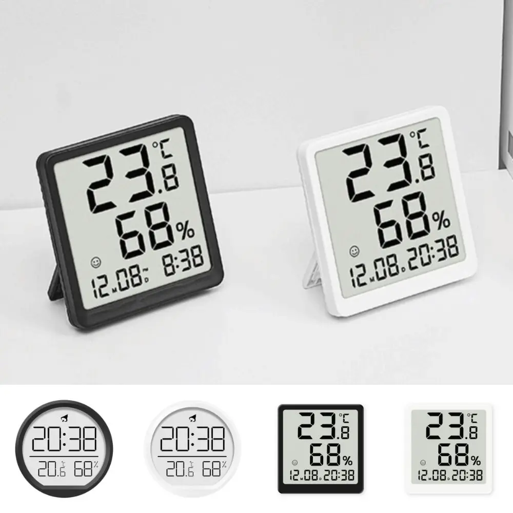 New Magnetic Digital Clock Black White Temperature Display Kitchen Alarm Timer Multi-Functional LED Wall Clock Home Use