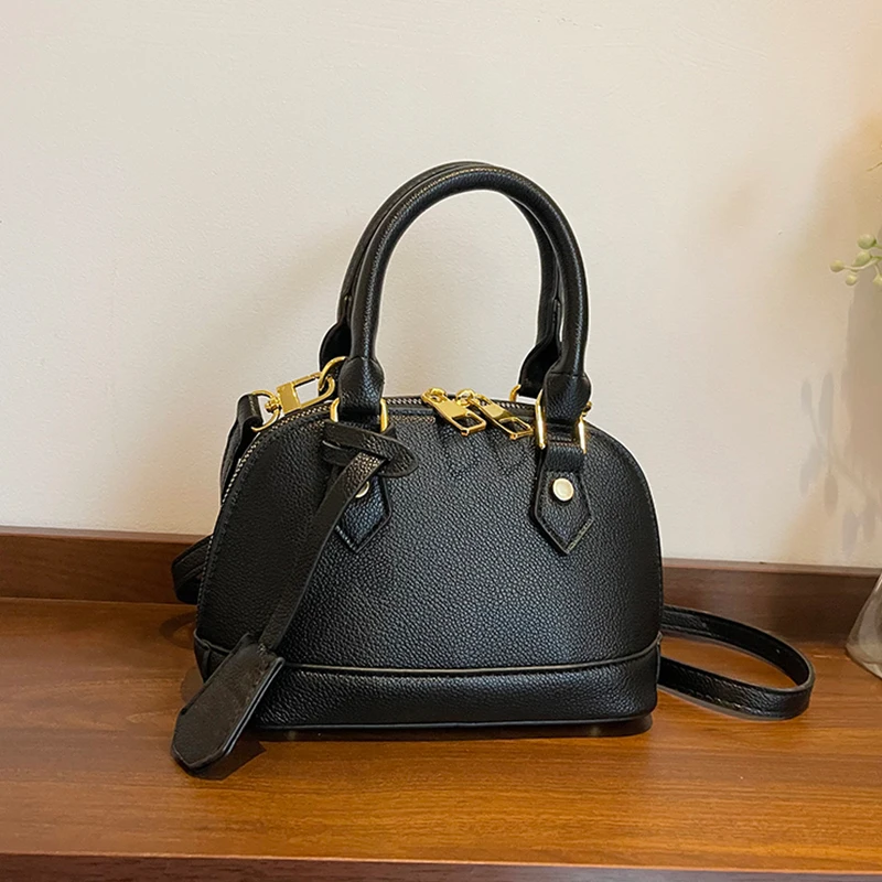 

Classic Handbag Brand Shell Bag For Women Quality Pu Leather Crossbody Shoulder Bag Female Designer Commute Tote Small Phone Bag
