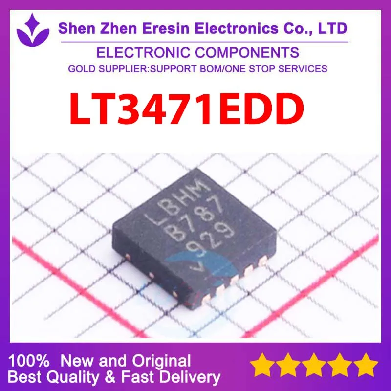 

Free shipping 5PCS/LOT LT3471EDD QFN10 New and original