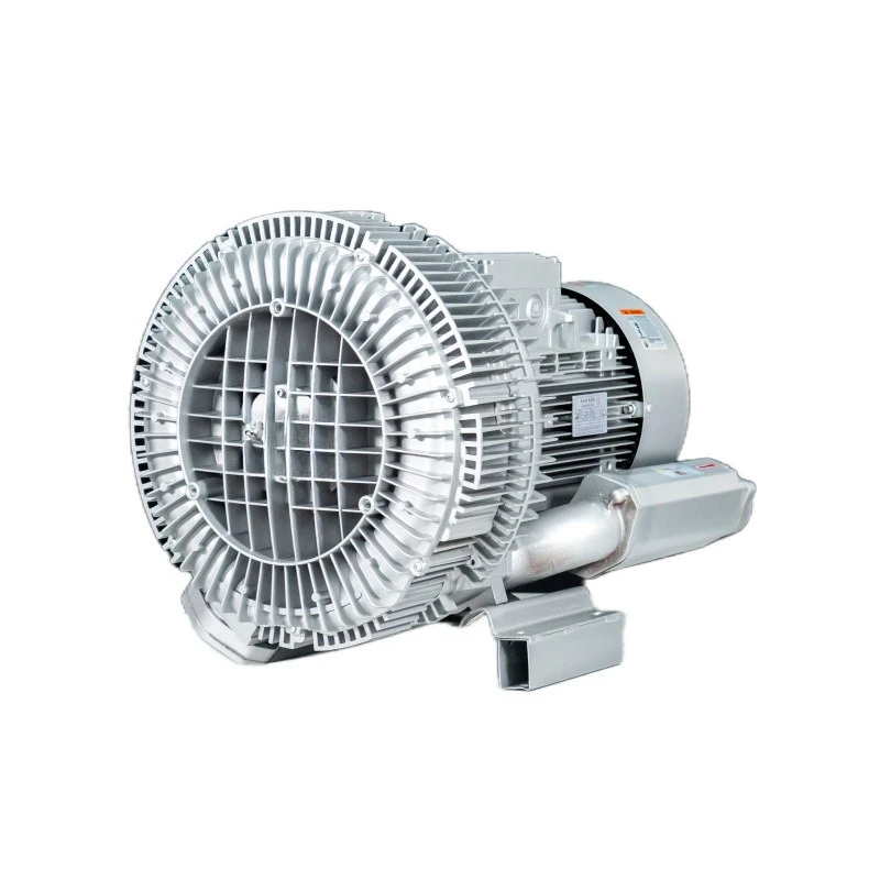 

Double impeller high pressure fan Variable frequency high pressure vortex fan 7.5KW double-stage vortex air pump suction blower
