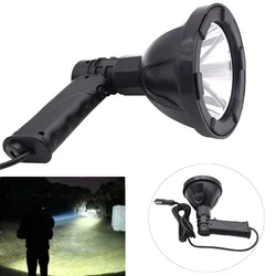 12V/24V high power handheld light hunting Lamp searchlight LED 25W outdoor fishing Camping torch lawn lamps Vehicle lights