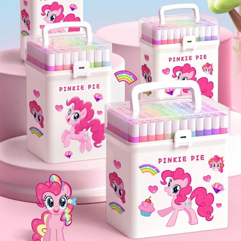 My Little Pony cartoon kawaii acrylic marker children's non-toxic washable watercolor pen set student art stationery supplies