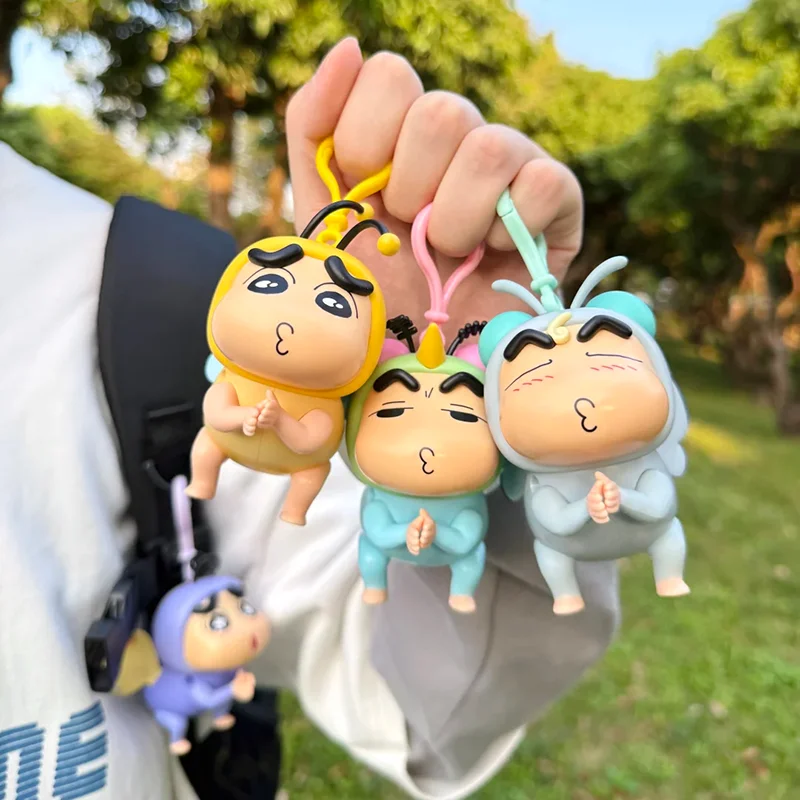 

Crayon Shin Chan Little New Wing Series слепая коробка игрушка 52 игрушки подлинная ручная работа модный кулон на шнурке подарок для друзей