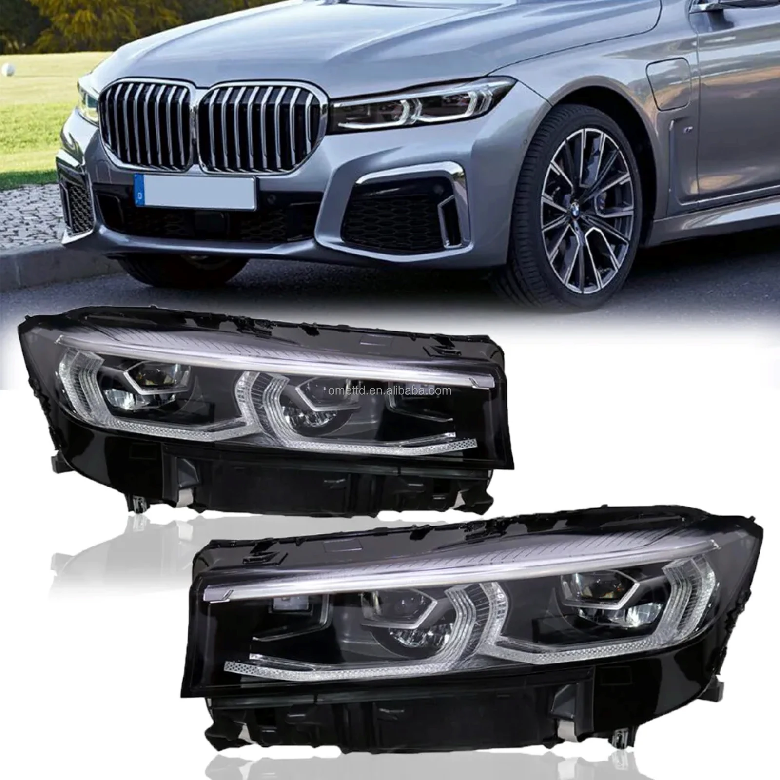 Original G11 LED Headlight 2021-2023 For BMW 7 Series 740i 750i 750Li G11 G12 LED Headlight Headlamp OEM 63119450237 63119450238