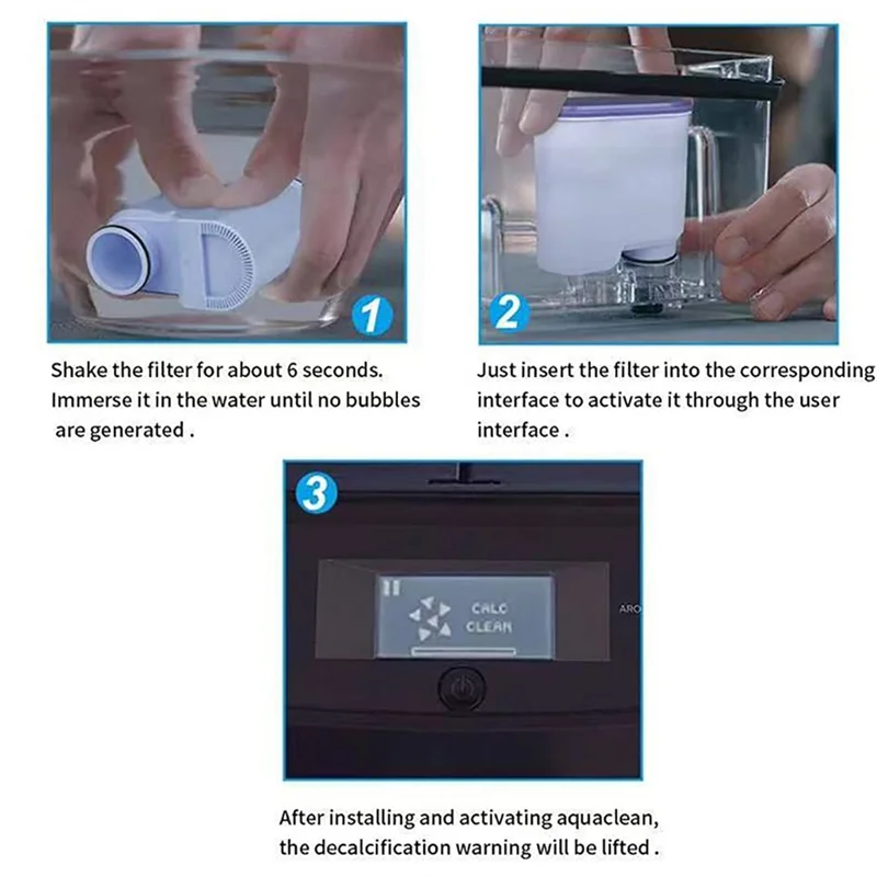 

A93E-Water Filter Replacement For Aquaclean CA6903 Coffee Machine Accessory Cartridge