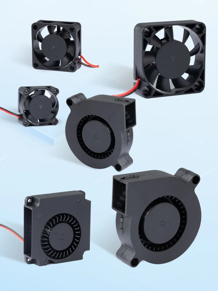 Trianglelab ®   Wentylator 12V/24V 2510, Wentylator 3010, Wentylator 4010, Wentylator 4020, Wentylator dmuchawczy 5015, wysokiej jakości wentylator chłodzący z łożyskiem kulkowym do drukarki 3D — zdjęcie produktu 7