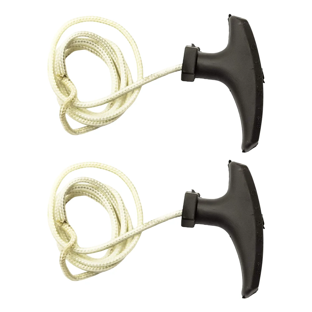 2 قطعة انتعاش بدء بكرة سحب حبل 950 مللي متر 49cc ل موتو دراجة رباعية سحب الحبل كاتب مع مقبض مريح أدوات البستنة أجزاء