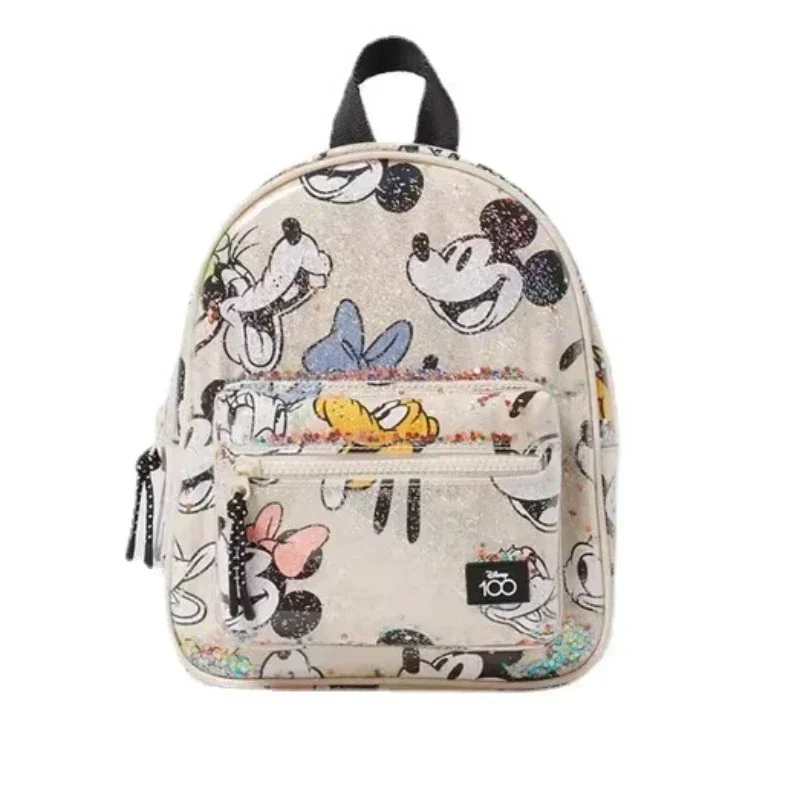 Disney cartoon Mickey Mouse  New  Kids  Backpack Mini Schoolbag  Girls and Boys  Cute Shoulder Bag -