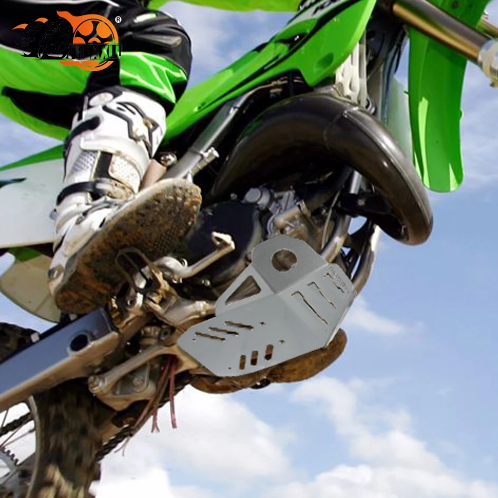 

Защита двигателя мотоцикла для Kawasaki KLX125 D-TRACKER 125 KLX150BF 2010-2018, передняя защитная пластина, низкая защитная пластина двигателя, защитный кожух