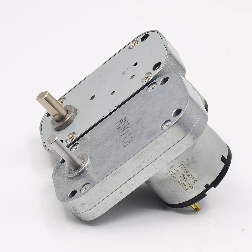 ETONM All-metal gear Reducer Micro 33mm 520 Motor DC5V-12V Slow Speed 7-type Gear Motor Large Torque