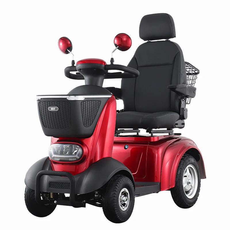 

SPRITE-2 Chinese 150kg Load-bearing Best Price Old People Trike Hot Sale in Asia and Europe Magnetic Brake 4 Wheels CE