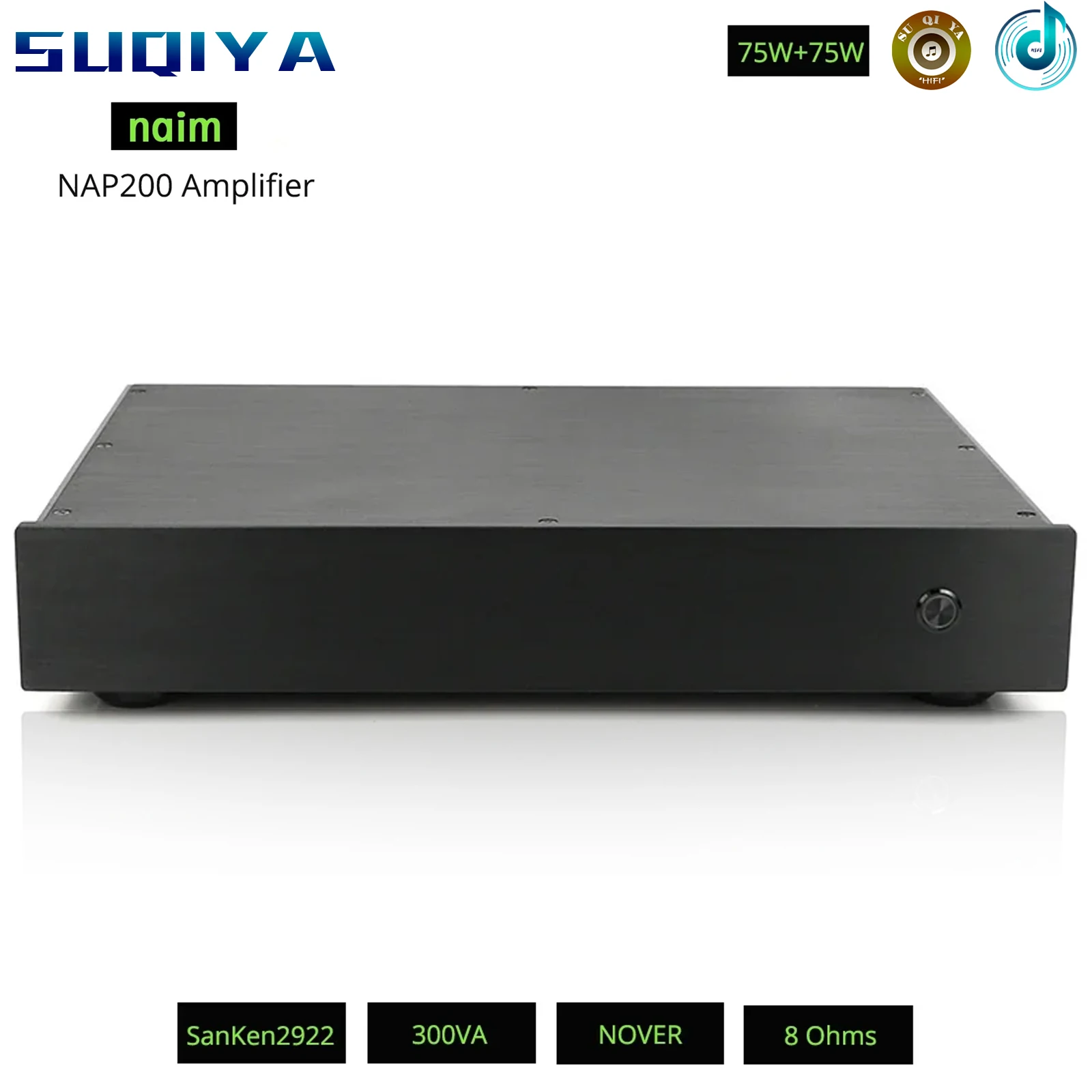 

SUQIYA-Brand New Original Sanken 2922 Replica-Naim-NAP200 Post-stage Power Amplifier Machine 75W+75W