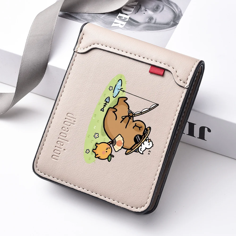 Cartoon Otter Men's Wallet Multi-Functional Student Credit Card Holder with Cartoon Patterns for Men