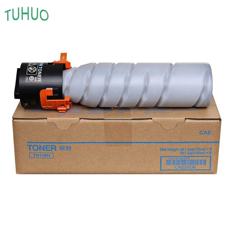 

1PCS/2PCS TN116 TN117 118 119 Compatible Toner Cartridge for Konica Minolta Bizhub 184 185 164 7718 7818 Copier Toner