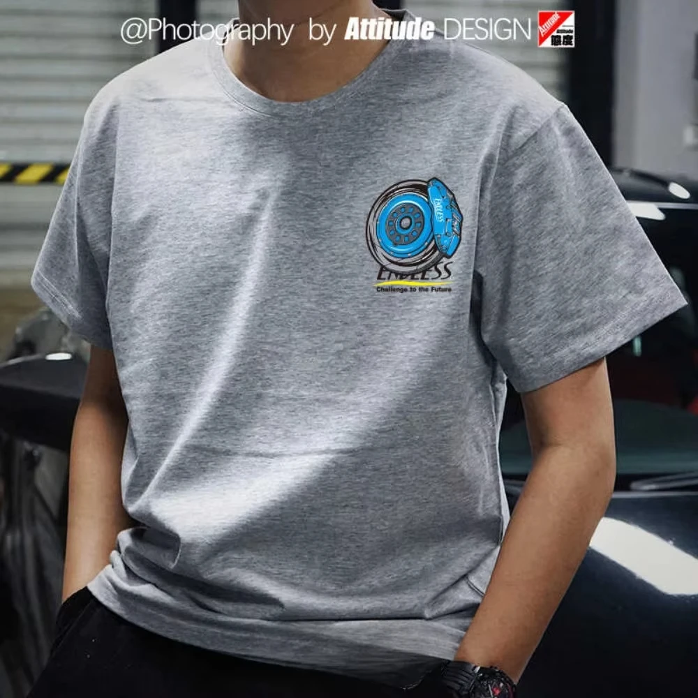 

Japan JDM Hentai Brake T-Shirt Breathable Sweat Absorbing Short Sleeve Men's and Women's T-Shirt Motorcycle