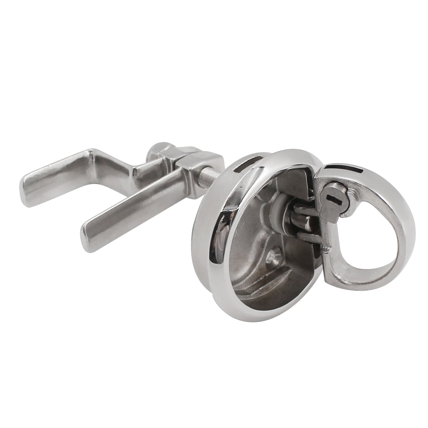 Boat Deck Cam Latch Hatch Locking Style Marine Stainless Steel 316 Floor Buckle Flush Pull Hatch Lift Handle Recessed Hatch