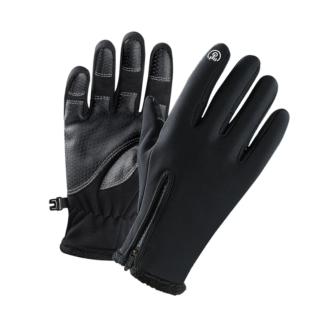 

Black L Ladies Winter Gloves Lace Design Touch Screen Anti Uv Sun Block Warm Comfortable Outdoor Activities Driving