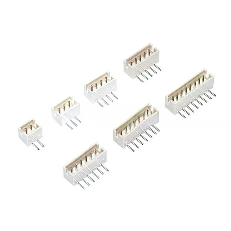 20PCS Angled Pin ZH1.5, 1.5MM Socket, Pin Header, 2/3/4/5/6/7/8/9/10/11P/12P, Angled Plug, ZH1.5mm Angled Pin Header