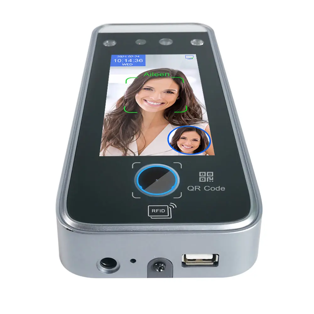 2026 High Performance Face Recognition 4.3 Inch Multiple Recognition Methods QR/RFID /Pin for Ensuring Security Access Control