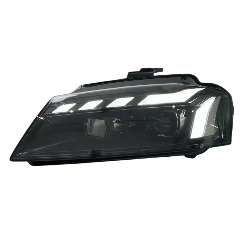LED Daytime Running Lights FOR Audi A3 08-12 RS Style , Flow Turn Signal Lenses, Headlight Assembly Upgrade