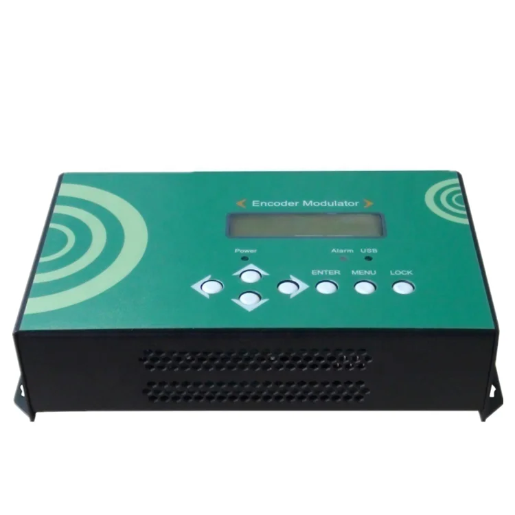 

Portable H.264 Encoder With USB Port DVB-C DVB-T ATSC ISDBT Modulador RF out Encoder Modulator