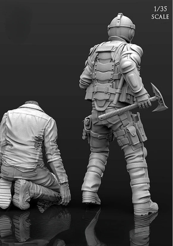 1/35 Scale Die Cast Resin Figure Assembly Kit DIY Kit Stalker Unpainted Free Shipping Resin Model Kit