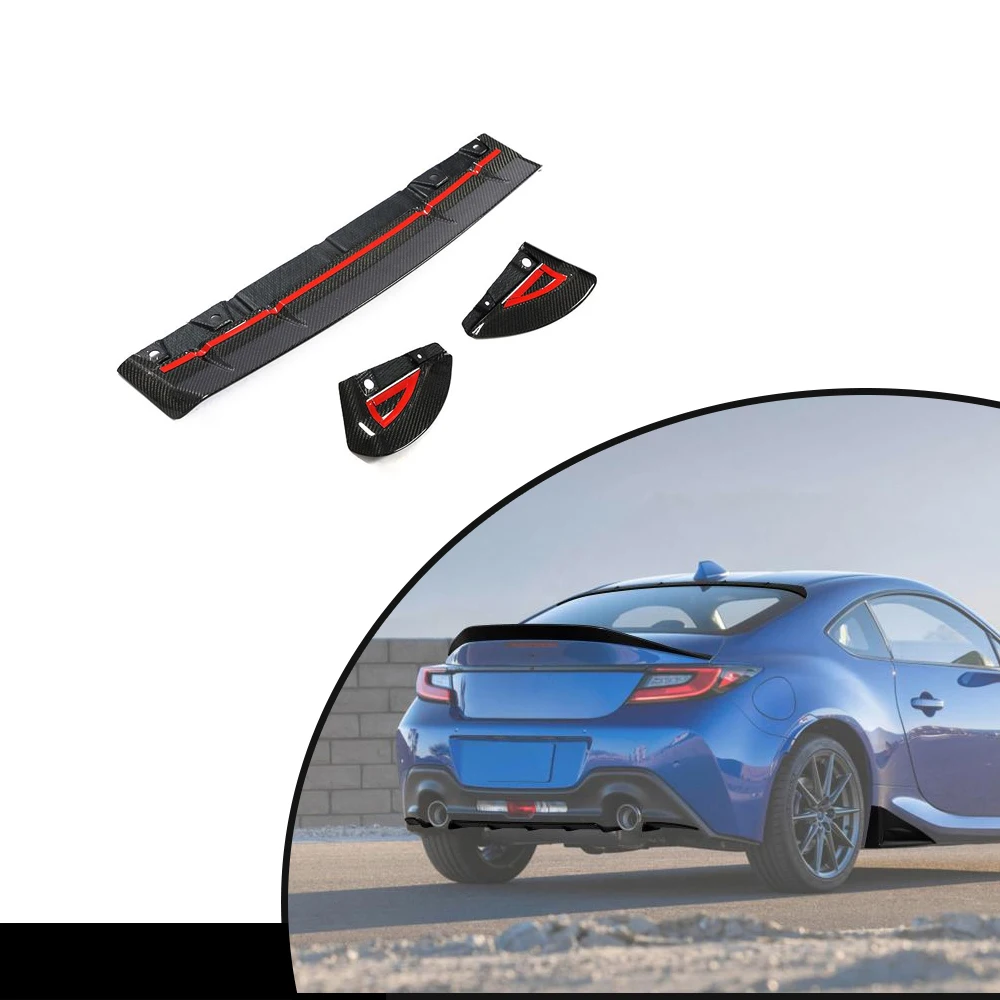 

Carbon Fiber Rear Bumper Diffuser Lip For Subaru BRZ GR86 Coupe 2022-2023
