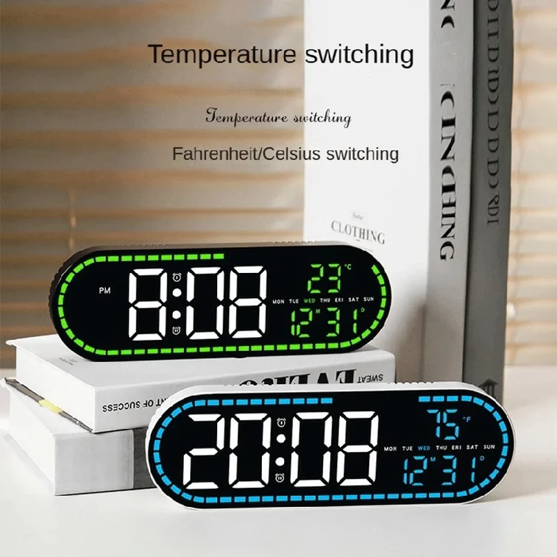 Large Digital Wall Clock 3