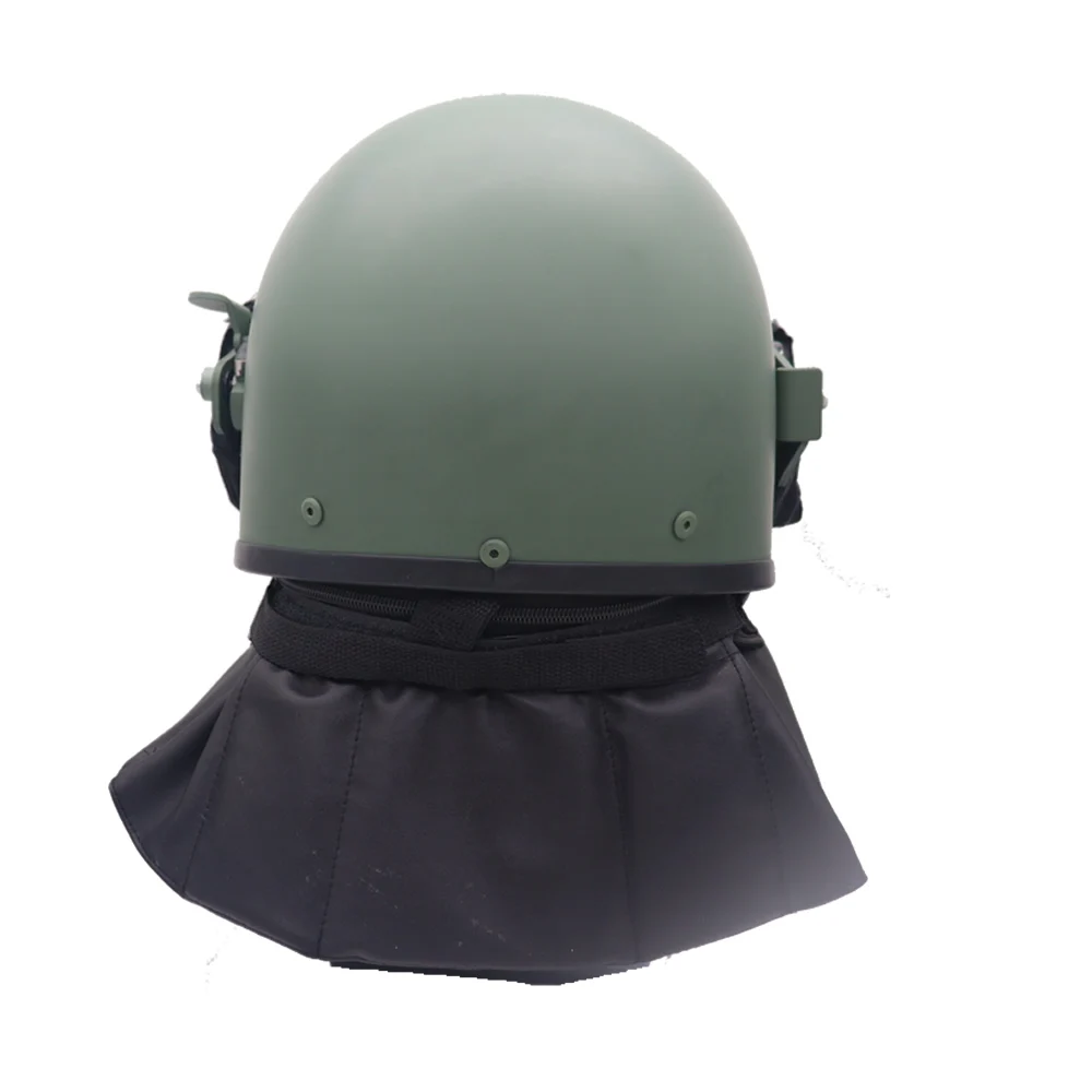 EVI studio reproduced Soviet Russian Military police ZSH-1-2M tactical special service welding helmet remounted by the Ministry