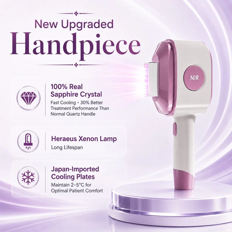 Newest Dual Handle BBL Laser NIR DPL Machine Professional BBL IPL For Skin Rejuvenation And Skin Whitening Beauty Device