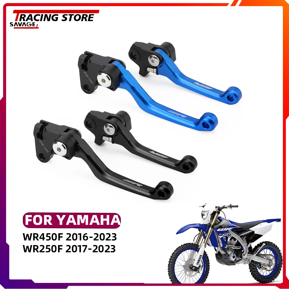 WR 450F WR 250F Front CNC Pivot Brake Clutch Levers For YAMAHA WR450F WR250F Motorcycle Accessores Dirt Off-Road Control Handles