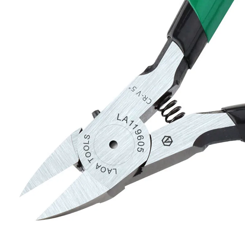 LAOA chrome vanadium steel precision diagonal pliers model electrician\'s scissors diagonal pliers 5-inch