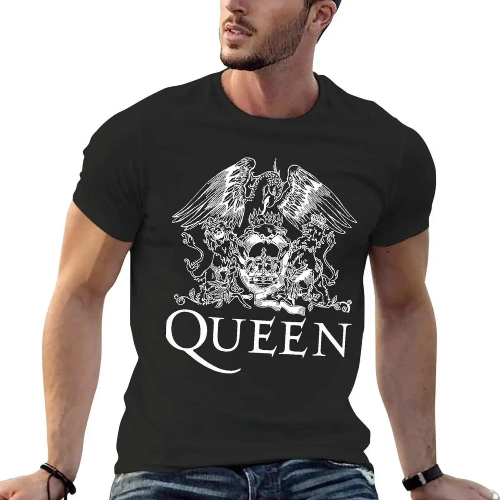 New BAND QUEEN T-Shirt oversized t shirt summer clothes street wear mens designer t shirt