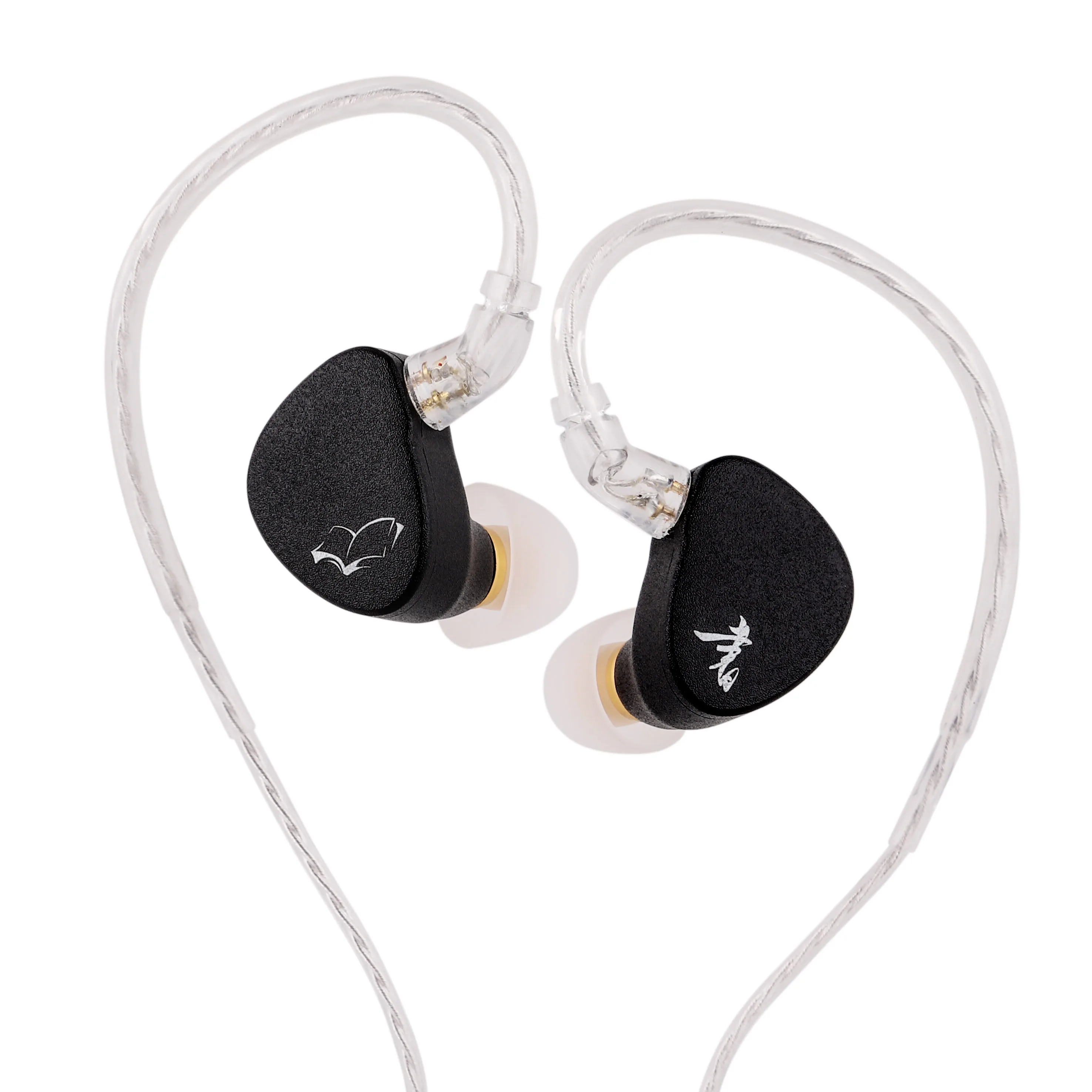 WGZBLON SHU Dual Dynamic Driver 2DD HiFi In-Ear Headphone with Professional-Grade DAC Chip & High-Purity Silver-Plated Cable